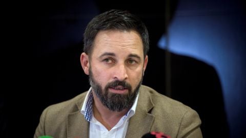 El l&iacute;der de Vox, Santiago Abascal