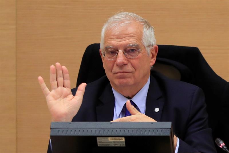 Borrell afirma que la política exterior europea respecto a Irán está alejada de las amenazas sancionadoras de EEUU Borrell afirma que la política exterior europea respecto a Irán está alejada de las amenazas sancionadoras de EEUU
