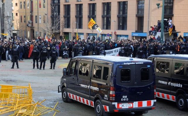 Empiezan a llegar los agentes que reforzarán la seguridad el 21D en Cataluña Empiezan a llegar los agentes que reforzarán la seguridad el 21D en Cataluña