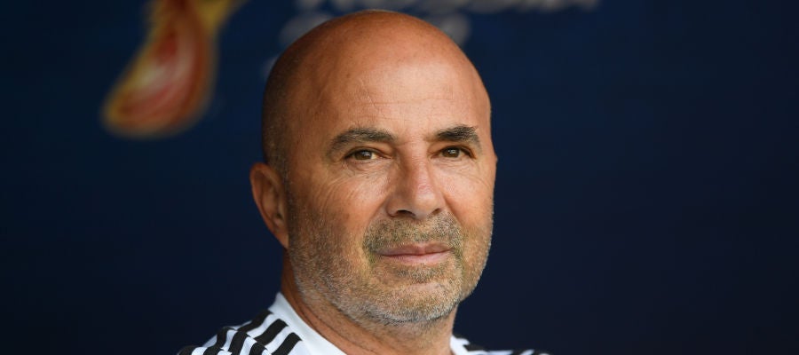 El entrenador Jorge Sampaoli El entrenador Jorge Sampaoli