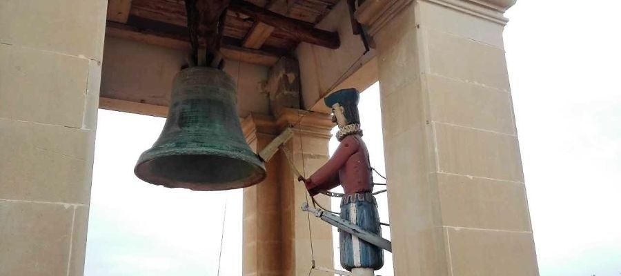 El autómata Calendura del reloj del Ayuntamiento de Elche El autómata Calendura del reloj del Ayuntamiento de Elche
