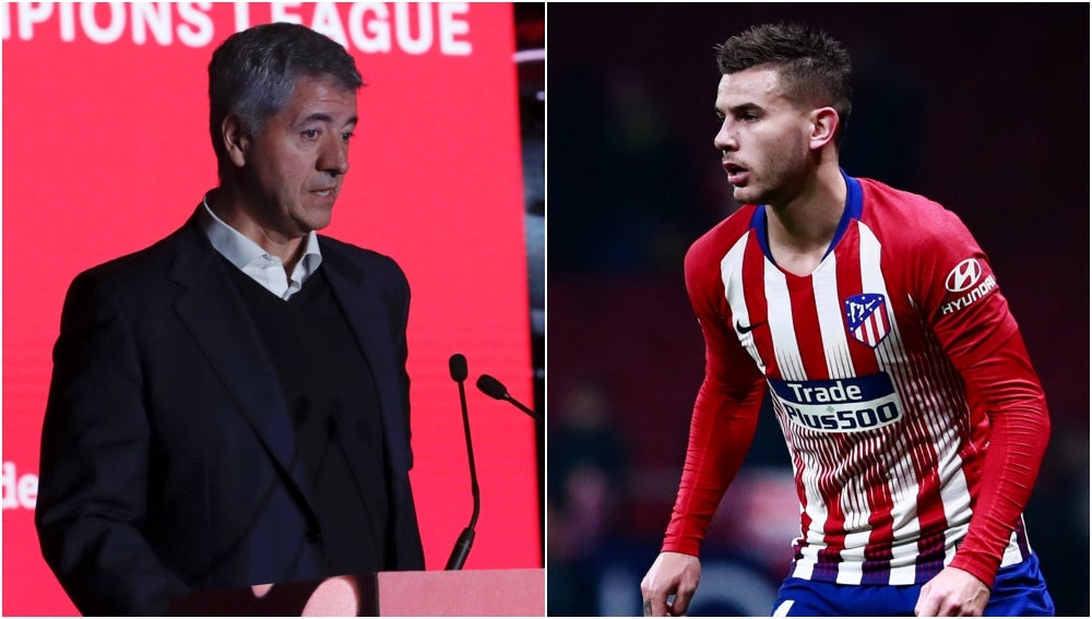 Gil Marín: "Si Lucas Hernández quiere salir, hablaremos, pero para julio" Gil Marín: "Si Lucas Hernández quiere salir, hablaremos, pero para julio"