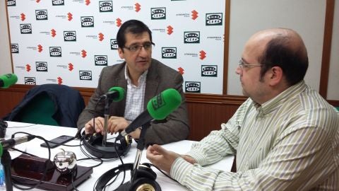 Jos&eacute; Manuel Caballero durante la entrevista en Onda Cero