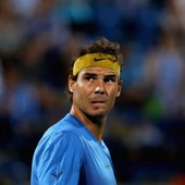 Rafa Nadal, con cara de circunstancias Rafa Nadal, con cara de circunstancias