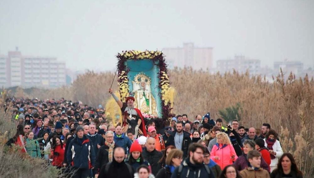 Romería de la Venida de la Virgen de Elche de 2018.
