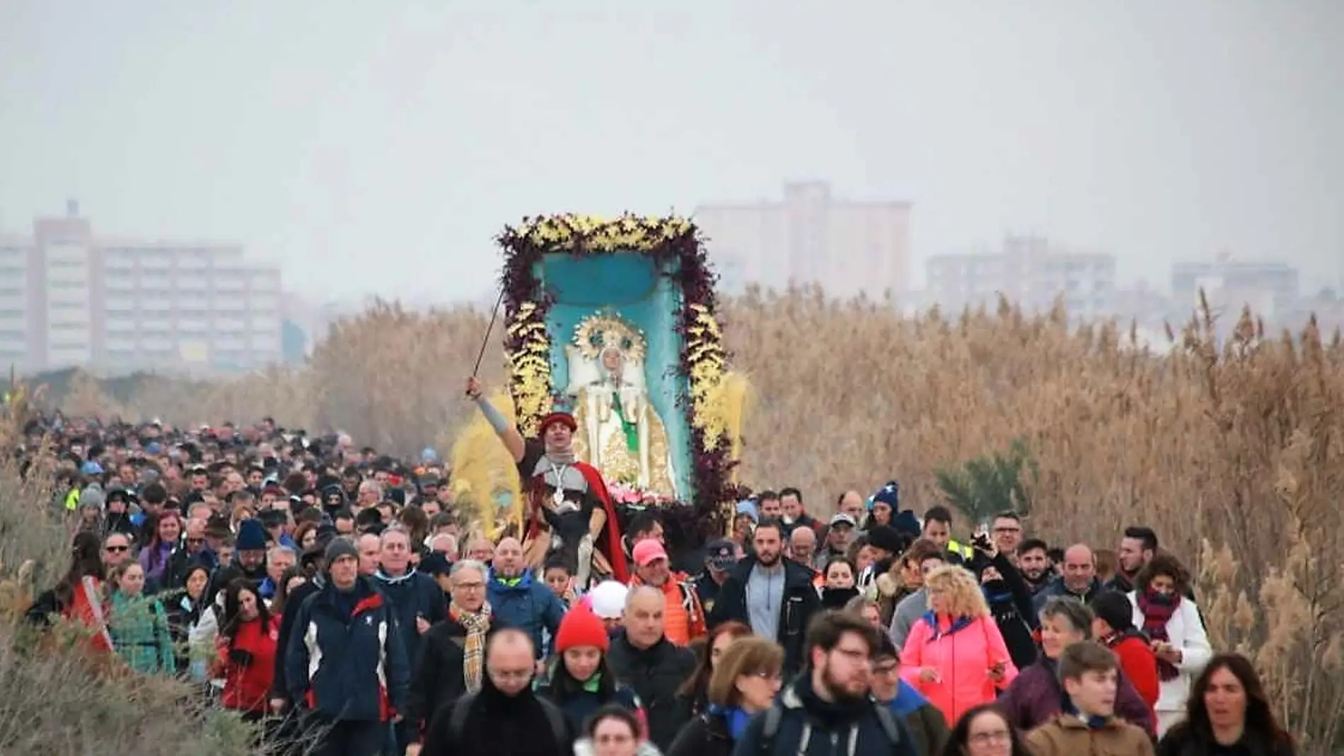 Romería de la Venida de la Virgen de Elche de 2018.