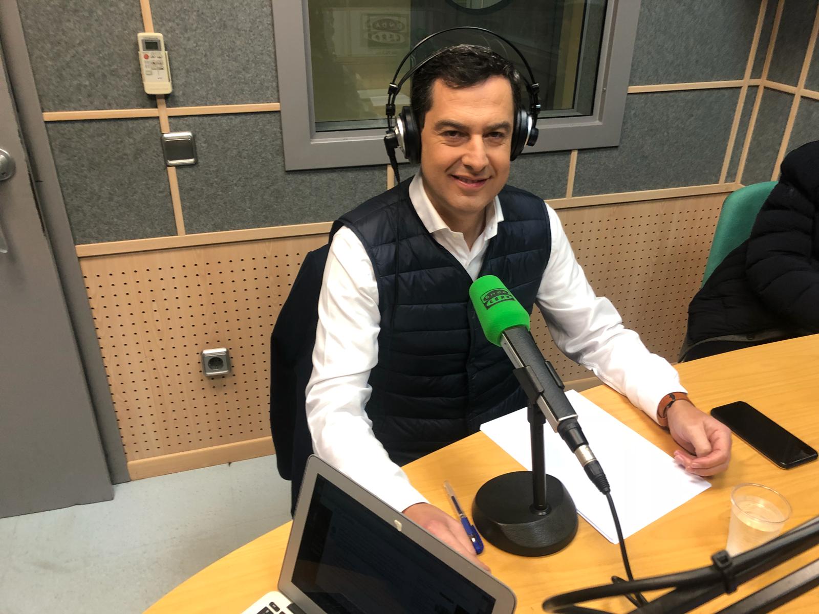 Juanma Moreno: “Vamos a tener un marco fiscal como el de la Comunidad de Madrid , para crear más riqueza, más empresas y más cotizaciones” Juanma Moreno: “Vamos a tener un marco fiscal como el de la Comunidad de Madrid , para crear más riqueza, más empresas y más cotizaciones”