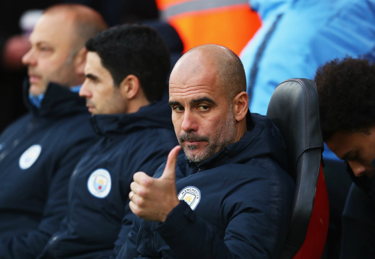 Guardiola, tras el frustrado fichaje de De Jong: "Es imposible competir con Real Madrid o Barcelona" Guardiola, tras el frustrado fichaje de De Jong: "Es imposible competir con Real Madrid o Barcelona"