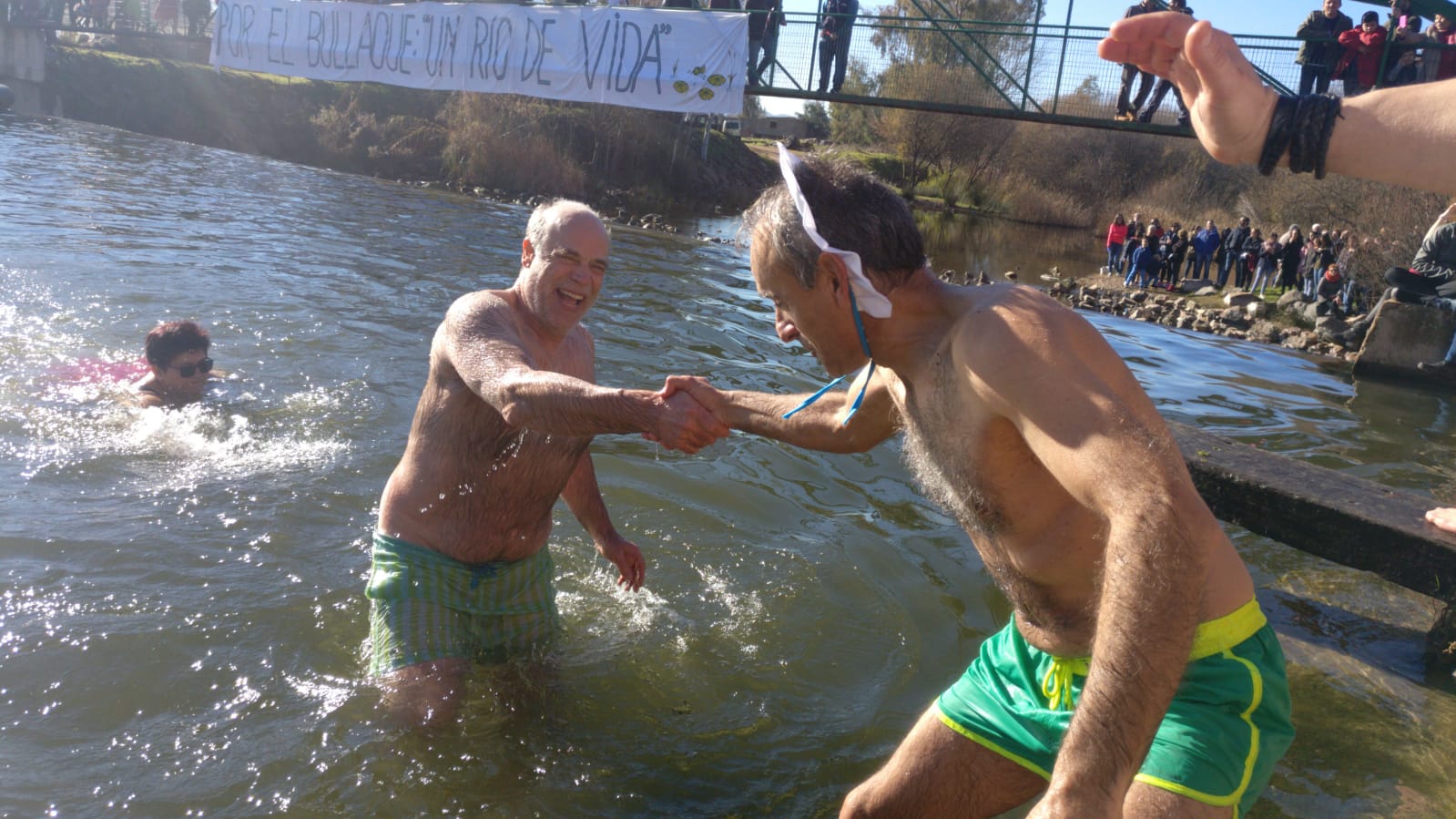 Chapuzón en el Bullaque para despedir 2.018 Chapuzón en el Bullaque para despedir 2.018