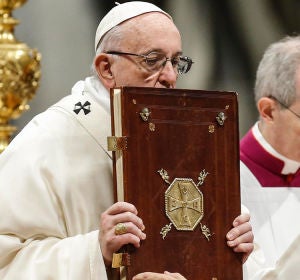 Papa Francisco durante la misa de Año Nuevo Papa Francisco durante la misa de Año Nuevo
