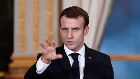 Macron en una imagen de archivo Macron en una imagen de archivo