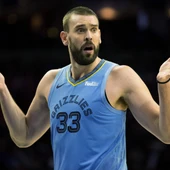Marc Gasol, durante un partido con los Grizzlies Marc Gasol, durante un partido con los Grizzlies