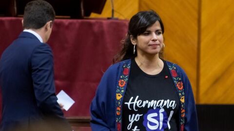La l&iacute;der de Adelante Andaluc&iacute;a, Teresa Rodr&iacute;guez