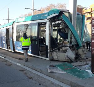 Accidente de tranvía en Barcelona Accidente de tranvía en Barcelona