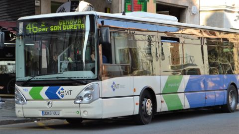 Autob&uacute;s de la EMT de Palma