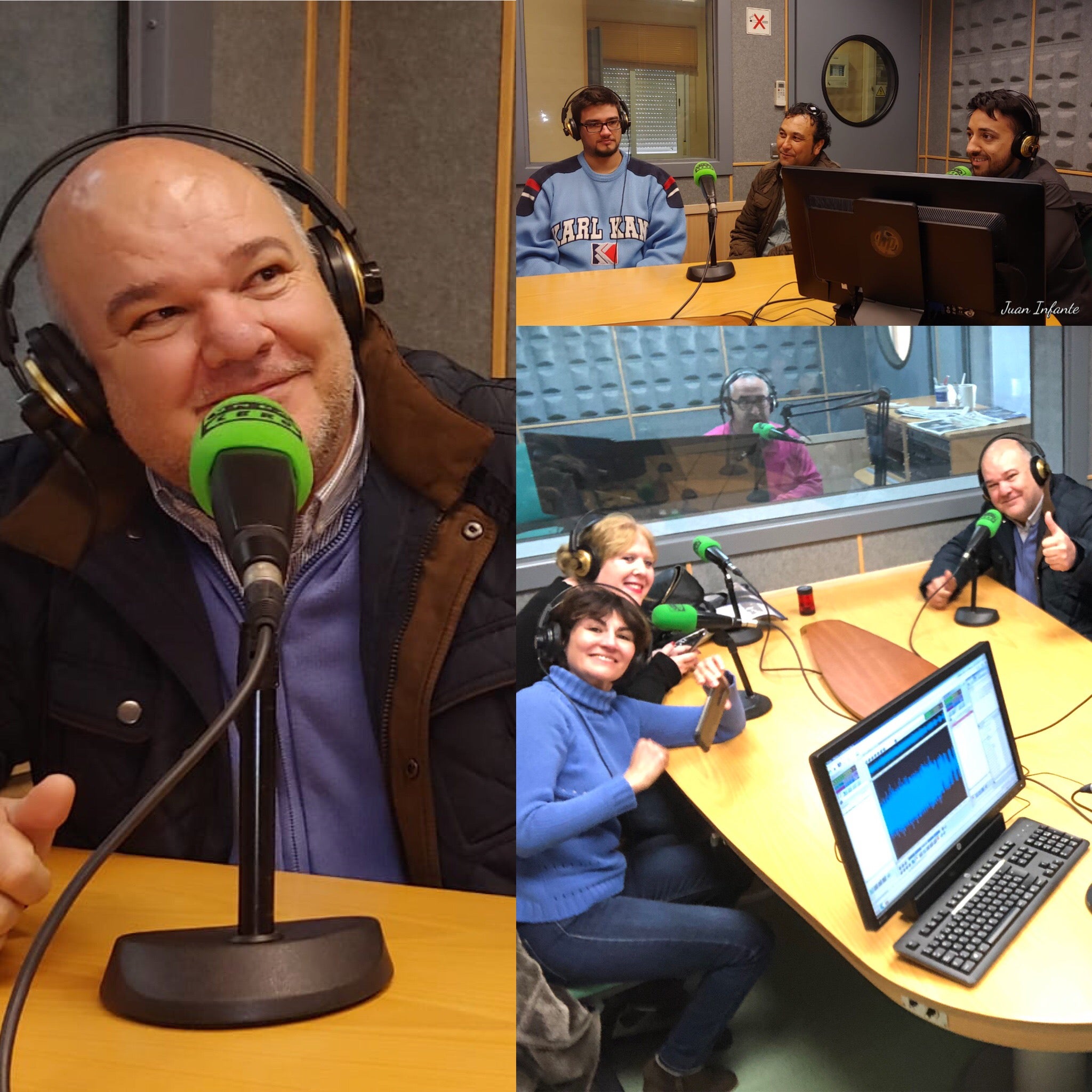 El Rey Melchor Visita Onda Cero Huelva junto a sus pajes El Rey Melchor Visita Onda Cero Huelva junto a sus pajes