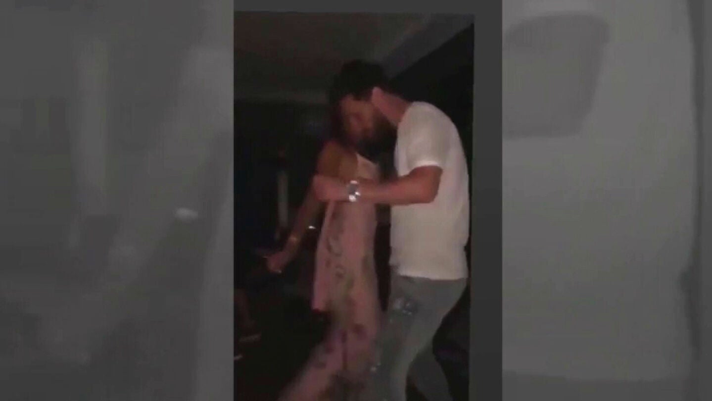 El baile de Messi y Antonella