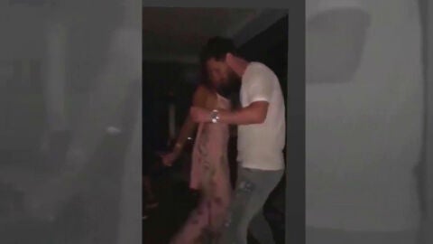 El baile de Messi y Antonella