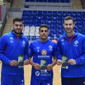 Tres jugadores del Palma Futsal