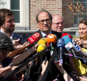 El presidente de la Generalitat, Quim Torra El presidente de la Generalitat, Quim Torra