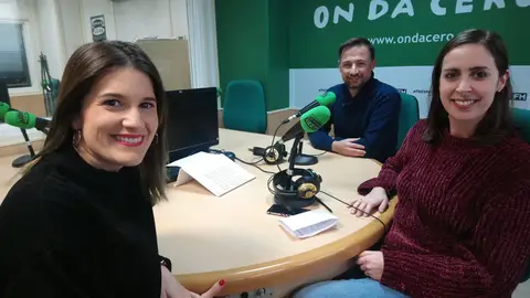 Erica Sánchez, Esther Díez y Fernando Durá Tertulia