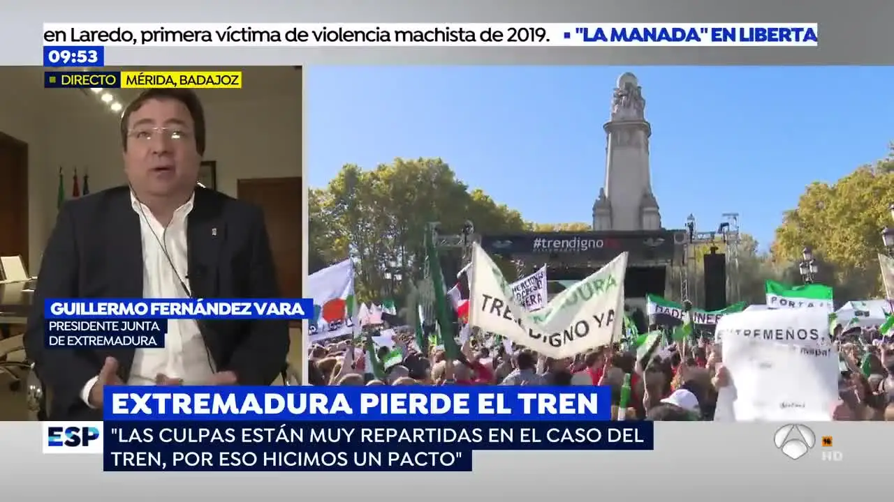 AVERÍA TREN BADAJOZ 