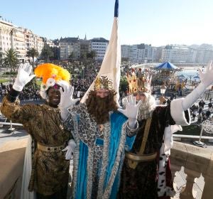 Cabalgata de los Reyes Magos en San Sebastián Cabalgata de los Reyes Magos en San Sebastián