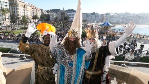 Cabalgata de los Reyes Magos en San Sebasti&aacute;n 