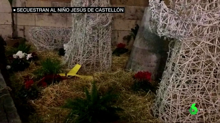 Un grupo independentista de Castellón roba al Niño Jesús del Belén y pide como rescate liberar a los presos catalanes Un grupo independentista de Castellón roba al Niño Jesús del Belén y pide como rescate liberar a los presos catalanes