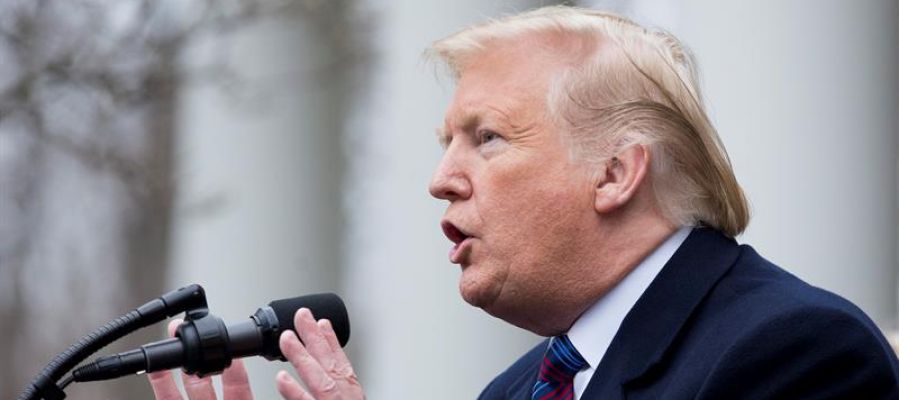 El presidente de EEUU, Donald Trump El presidente de EEUU, Donald Trump