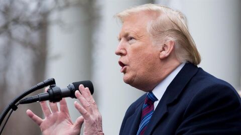 El presidente de EEUU, Donald Trump