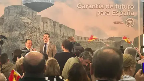 Pablo Casado en Ceuta Pablo Casado en Ceuta