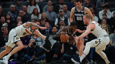 Juancho Hernangómez con los Denver Nuggets Juancho Hernangómez con los Denver Nuggets