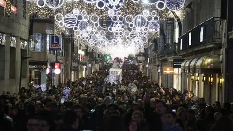 Luces navidad vigo 2018 premio comercio vigo