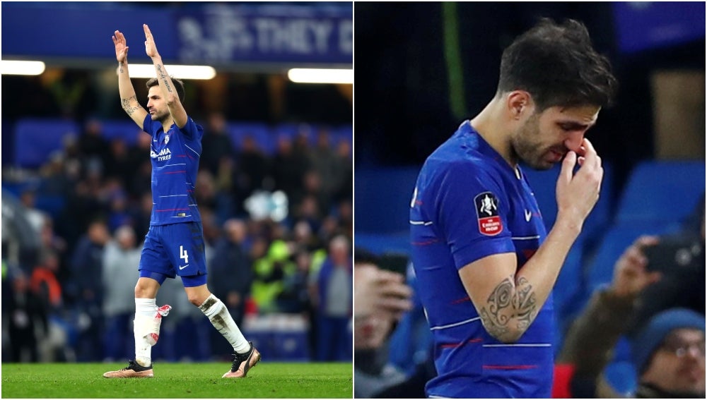 Cesc Fábregas se despide entre lágrimas del Chelsea: tremenda ovación de Stamford Bridge Cesc Fábregas se despide entre lágrimas del Chelsea: tremenda ovación de Stamford Bridge