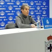 Natxo González, entrenador del Deportivo