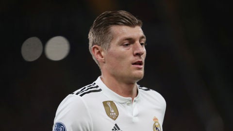 Toni Kroos, en un partido del Real Madrid