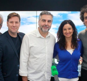 Leo Harlem, Carlos Latre, Carlos Alsina, Carolina Noriega y Jesús Manzano Leo Harlem, Carlos Latre, Carlos Alsina, Carolina Noriega y Jesús Manzano