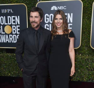 Christian Bale y Sibi Blazic Christian Bale y Sibi Blazic