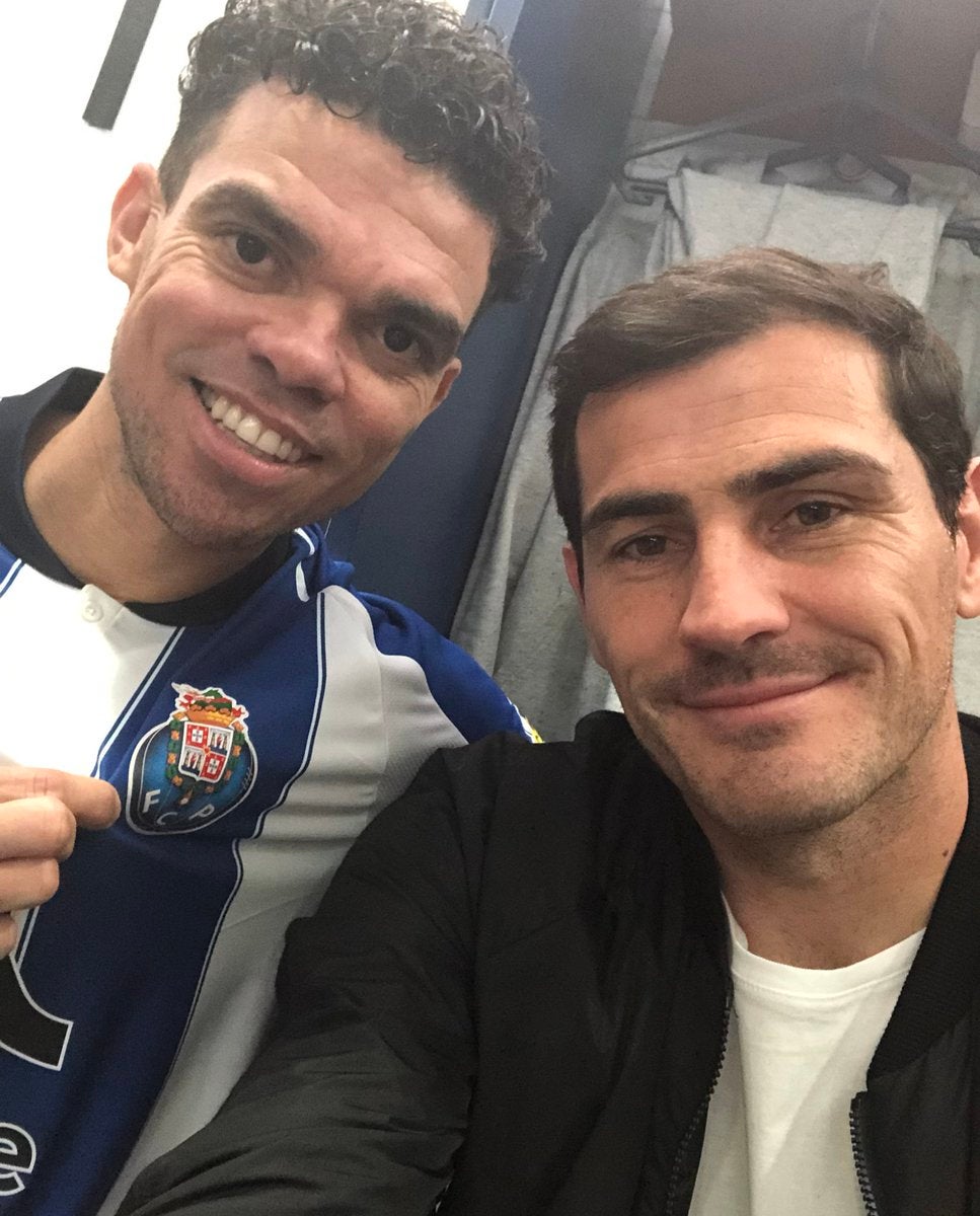 Pepe vuelve al Oporto y se reencuentra con Casillas Pepe vuelve al Oporto y se reencuentra con Casillas