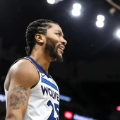 Derrick Rose, durante un partido con los Timberwolves Derrick Rose, durante un partido con los Timberwolves