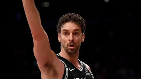 Pau Gasol, durante un partido con los Spurs Pau Gasol, durante un partido con los Spurs