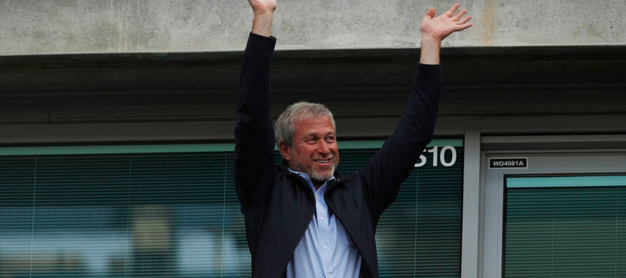 Roman Abramovich, durante un partido del Chelsea Roman Abramovich, durante un partido del Chelsea