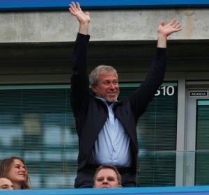 Roman Abramovich, durante un partido del Chelsea Roman Abramovich, durante un partido del Chelsea