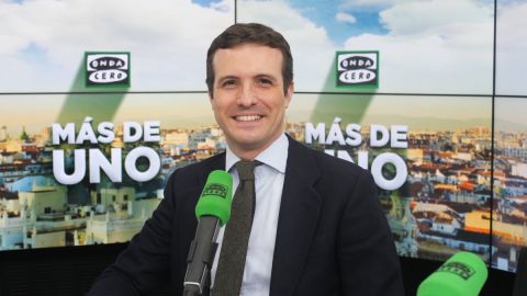Pablo Casado, en M&aacute;s de uno
