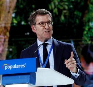 El presidente de la Xunta de Galicia, Alberto Núñez Feijóo, en la Convención Nacional del PP El presidente de la Xunta de Galicia, Alberto Núñez Feijóo, en la Convención Nacional del PP