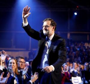 Mariano Rajoy en la convención del PP Mariano Rajoy en la convención del PP