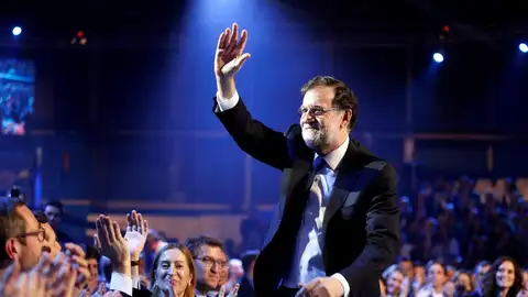 Mariano Rajoy en la convención del PP Mariano Rajoy en la convención del PP