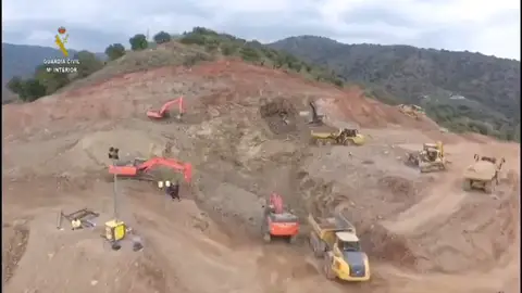 Estas son las imágenes aéreas del espectacular rescate del pequeño Julen en Totalán Estas son las imágenes aéreas del espectacular rescate del pequeño Julen en Totalán