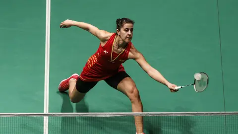 Carolina Marín, en un partido Carolina Marín, en un partido